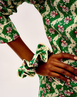 Green-Wave-Cotton-Hair-Scrunchie