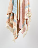 Stripe Dapple Heavy Donegal Throw