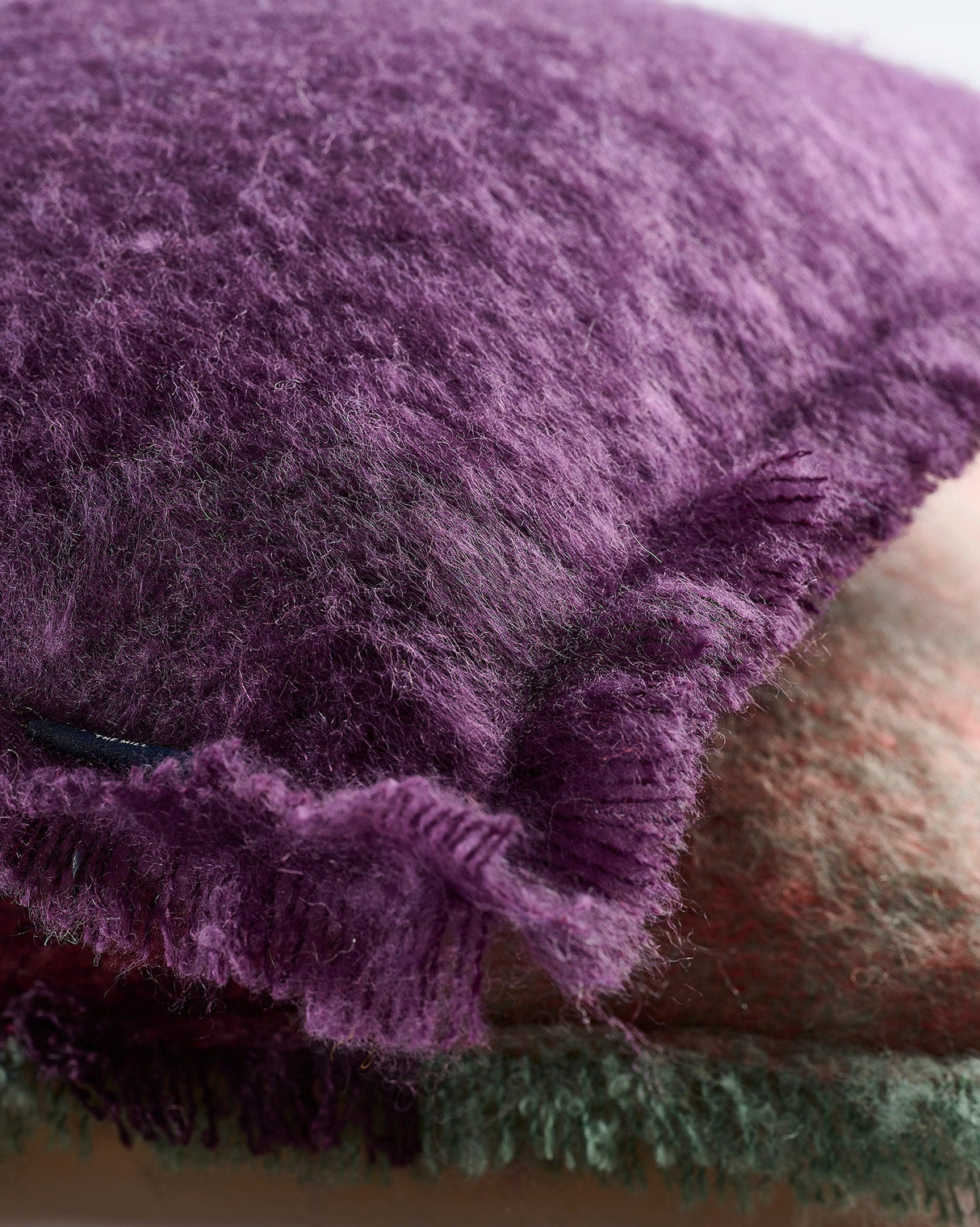 Heather Mohair Cushion