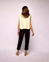 Ecru Hoktown Vest Jacket