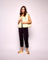 Ecru Hoktown Vest Jacket