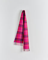 Hot-Pink-Check-Merino-Scarf