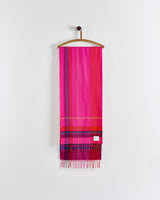Hot-Pink-Check-Wide-Merino-Scarf