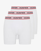 Bright White Heritage Organic Cotton Boxer Shorts - Pack of 3