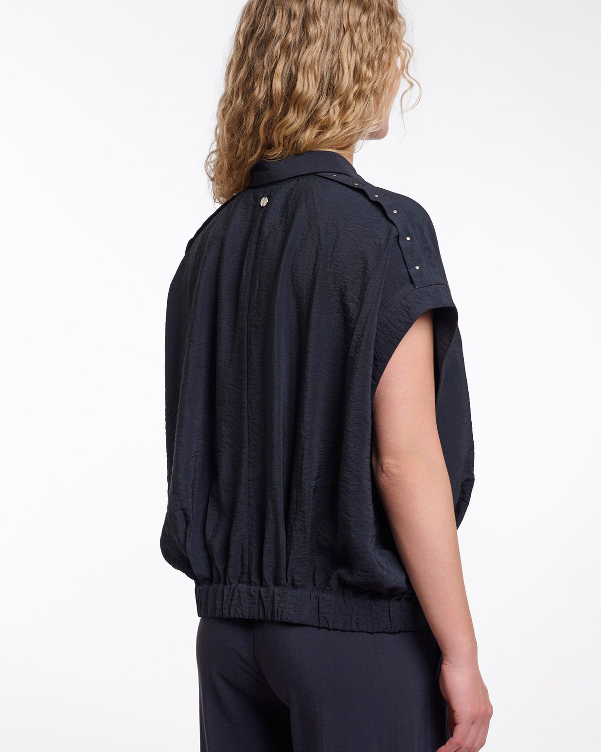 Dark-Navy-Imela-Collar-Top