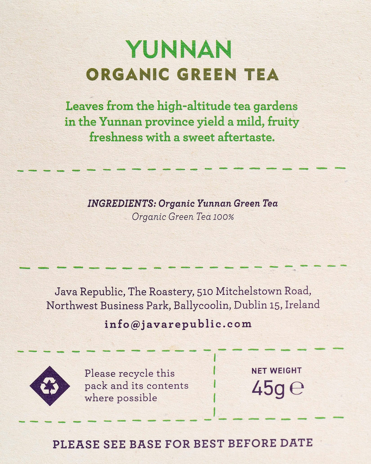 Java-Republic-Yunnan-Organic-Green-Tea-Pillows
