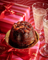 Avoca Jewel Topped Mulled Wine Christmas Pudding