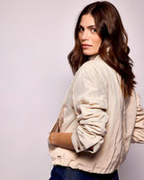 Fog Grey Jitske Bomber Jacket
