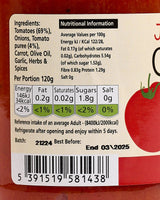 Janet's Just Delicious Classic Tomato Pasta Sauce
