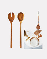 Acacia Wood Serving Spoons