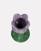Purple Tulip Fine Earthenware Vase