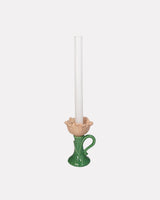 Peach Poppy Fine Earthenware Candle Holder