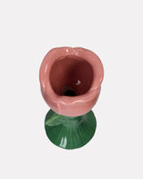 Pink Rose Fine Earthenware Vase