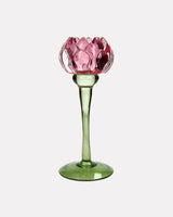 Pink-Flower-Tulip-Glass-Candle-Holder