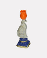 Leopard-Orange-Tulip-Candle-Holder