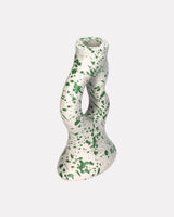 White-Green-Organic-Splatter-Candle-Holder