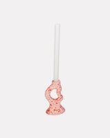 Pink & Red Organic Splatter Candle Holder