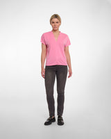 Bright Pink Kallie V-Neck Top