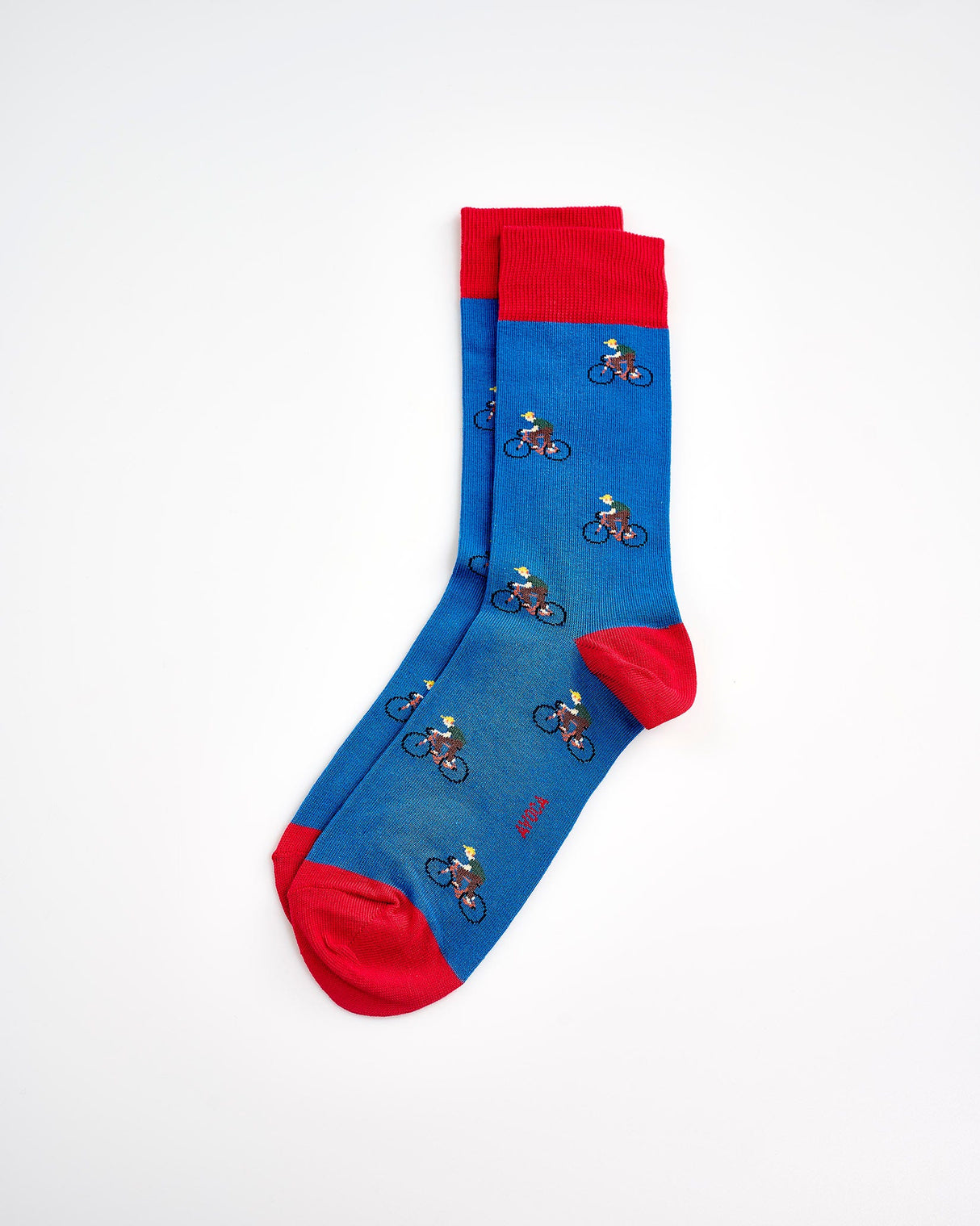 Blue-Red-Cyclist-Socks