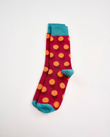 Orange-Spot-Socks