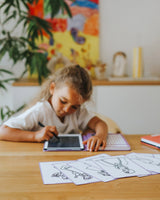 Kidywolf 'Princess Around The World' Mini Drawing Pad