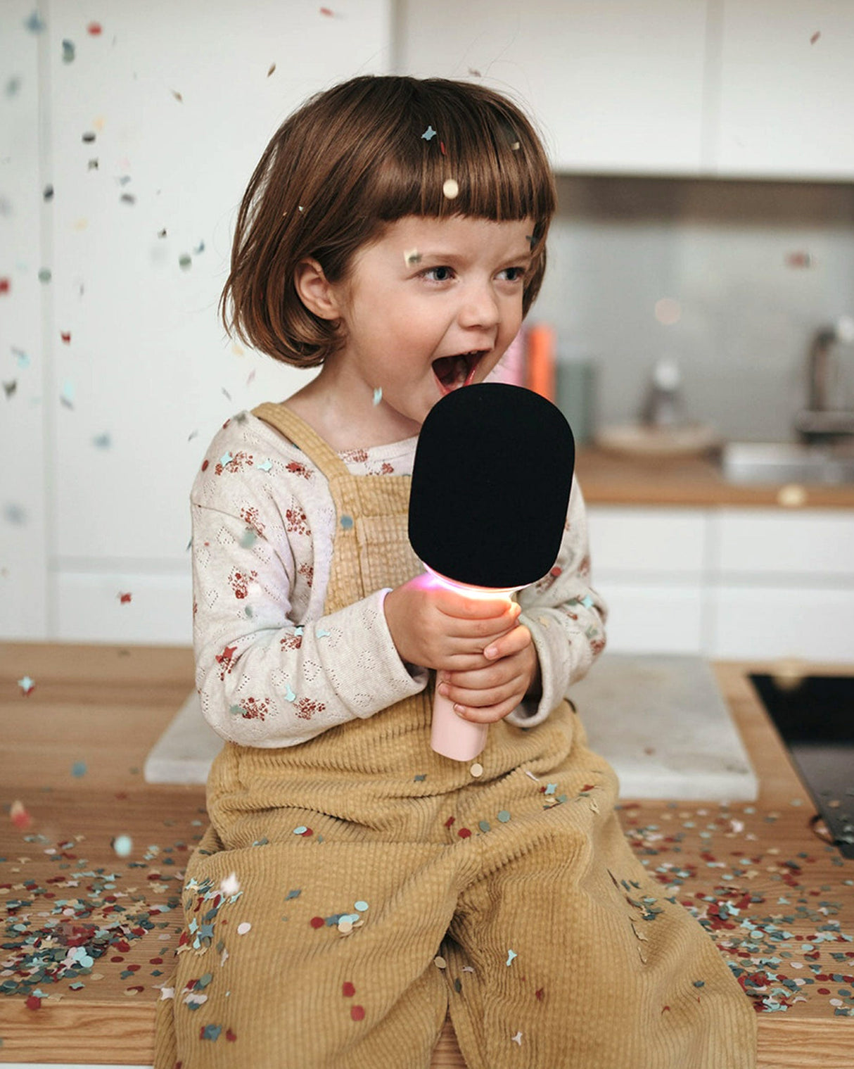 Kidywolf Pink All-In-One Microphone