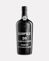 Kopke 20 Year Old Tawny Port Gift Set With 2 Port Glasses