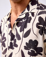 Black Print Colombo Short Sleeve Shirt