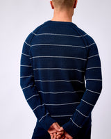 Sky-Captain-Agassi-Striped-Knit-Jumper