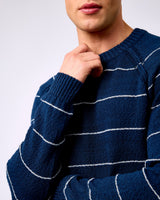 Sky Captain Agassi Striped Knit Jumper