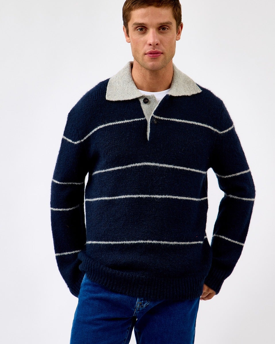 Sky Captain Ken Polo Knit Jumper