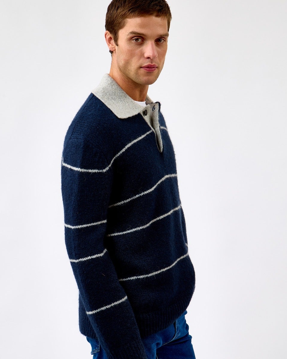 Sky Captain Ken Polo Knit Jumper