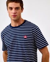 Sky Captain Timmi Striped Organic Cotton T-Shirt