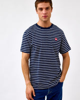 Sky Captain Timmi Striped Organic Cotton T-Shirt