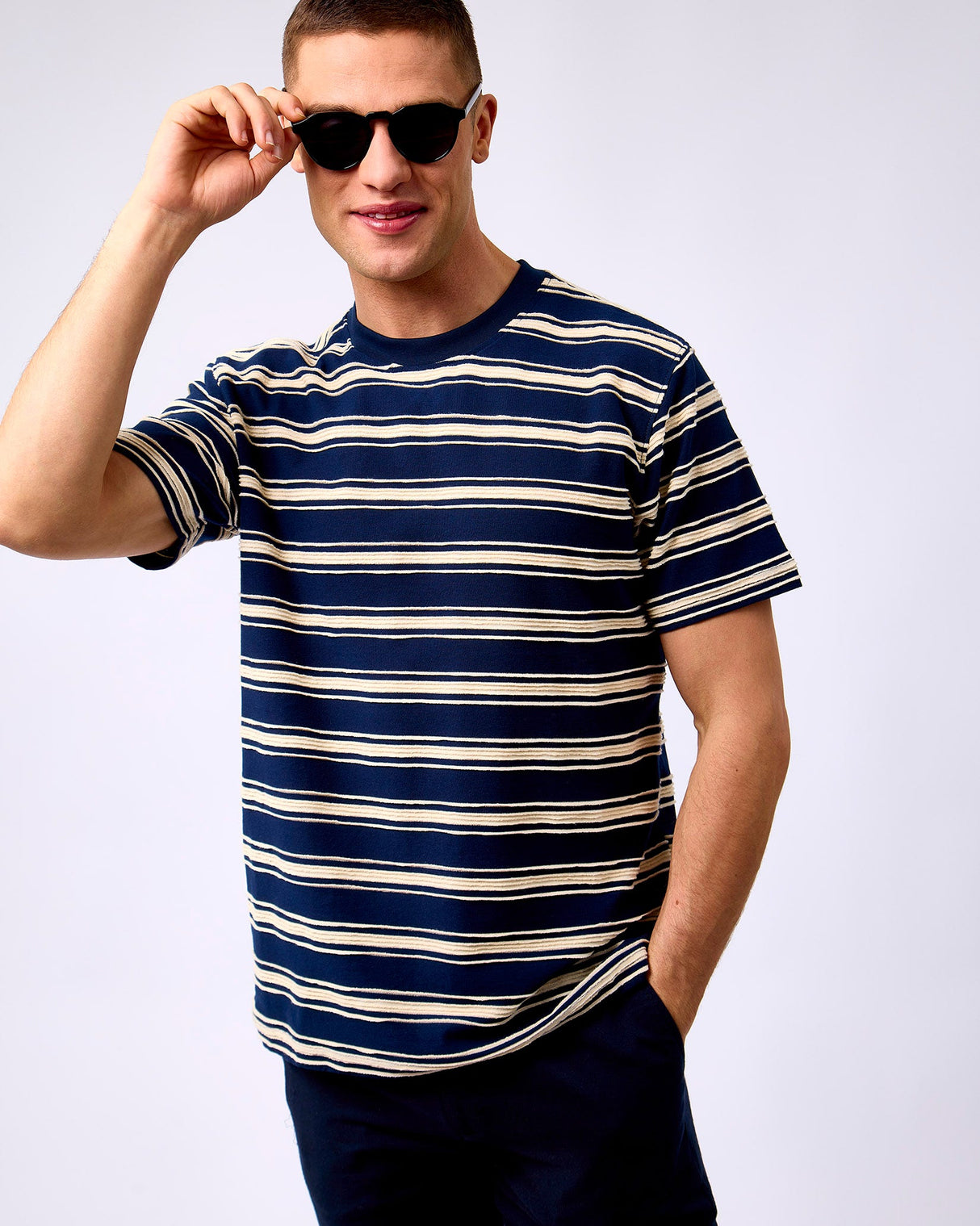 Sky-Captain-Borden-Striped-T-Shirt