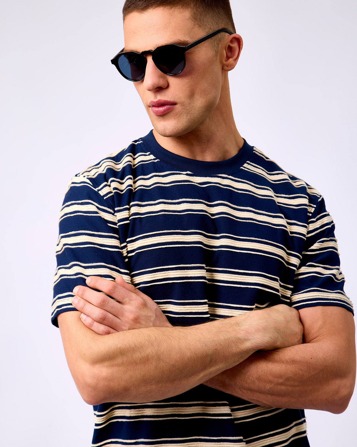 Sky Captain Borden Striped T-Shirt