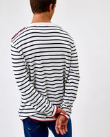 Snow White Oscar Striped Long Sleeve Top