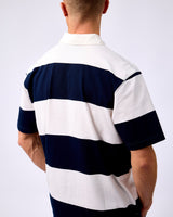 Sky Captain Larsen Striped Polo T-Shirt