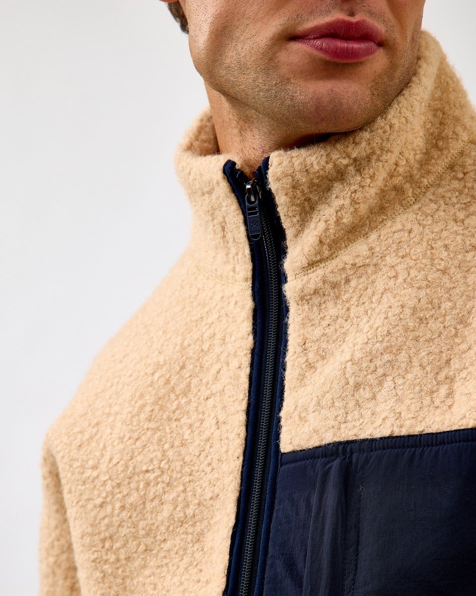 White Pepper Steele Teddy Sweatshirt