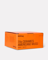 Radiant 70s Ceramics Americano Mugs - Set of 4
