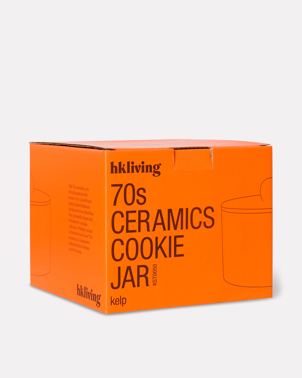 Kelp 70s Ceramics Cookie Jar