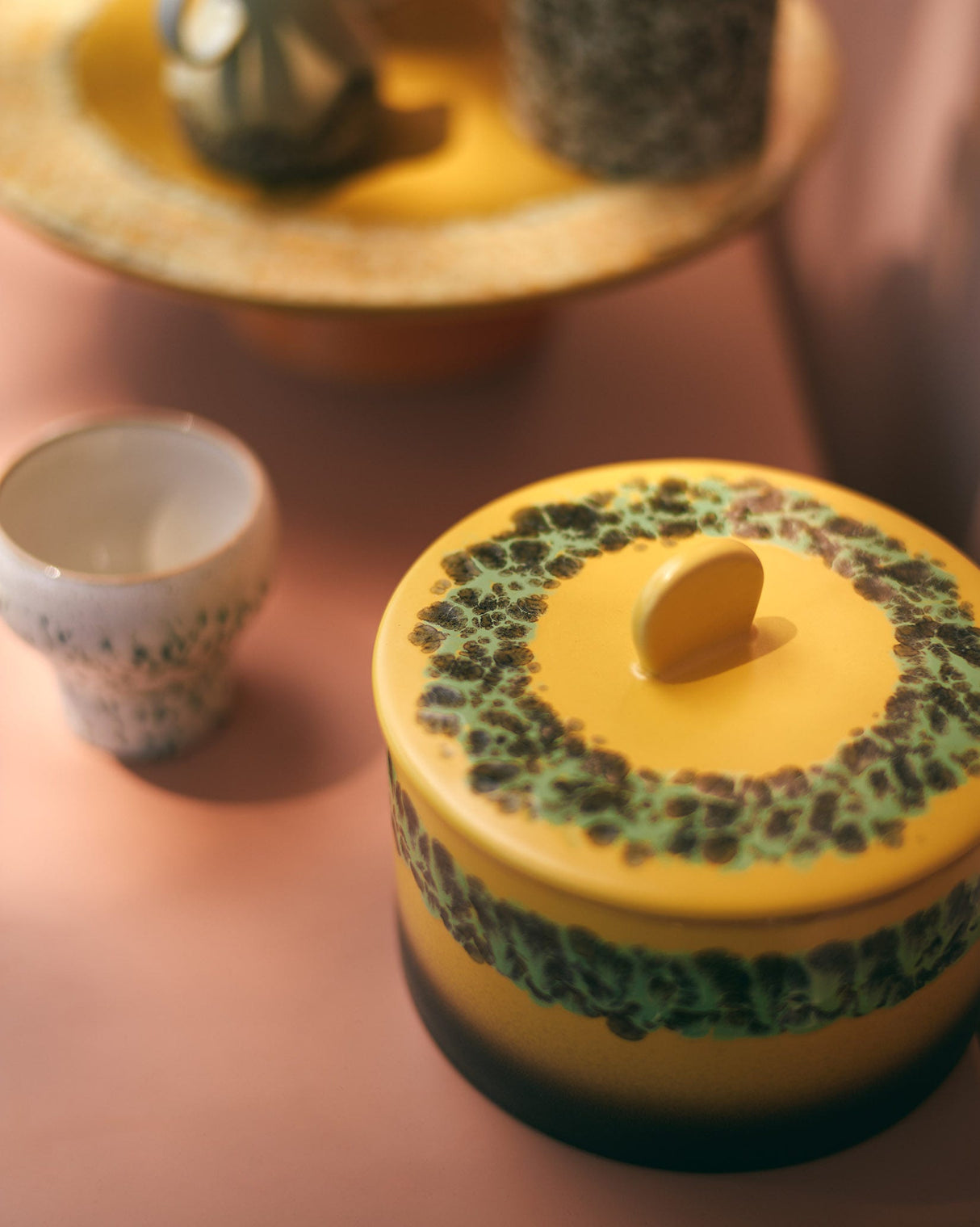 Kelp 70s Ceramics Cookie Jar