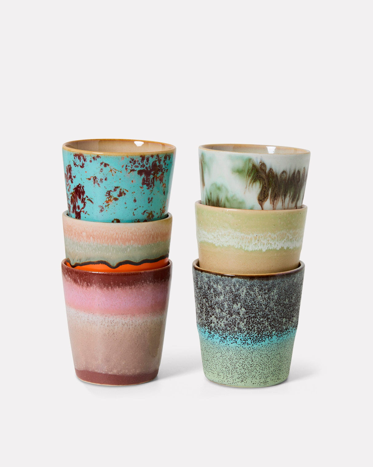 Surreal-70s-Ceramics-Coffee-Mugs-Set-of-6