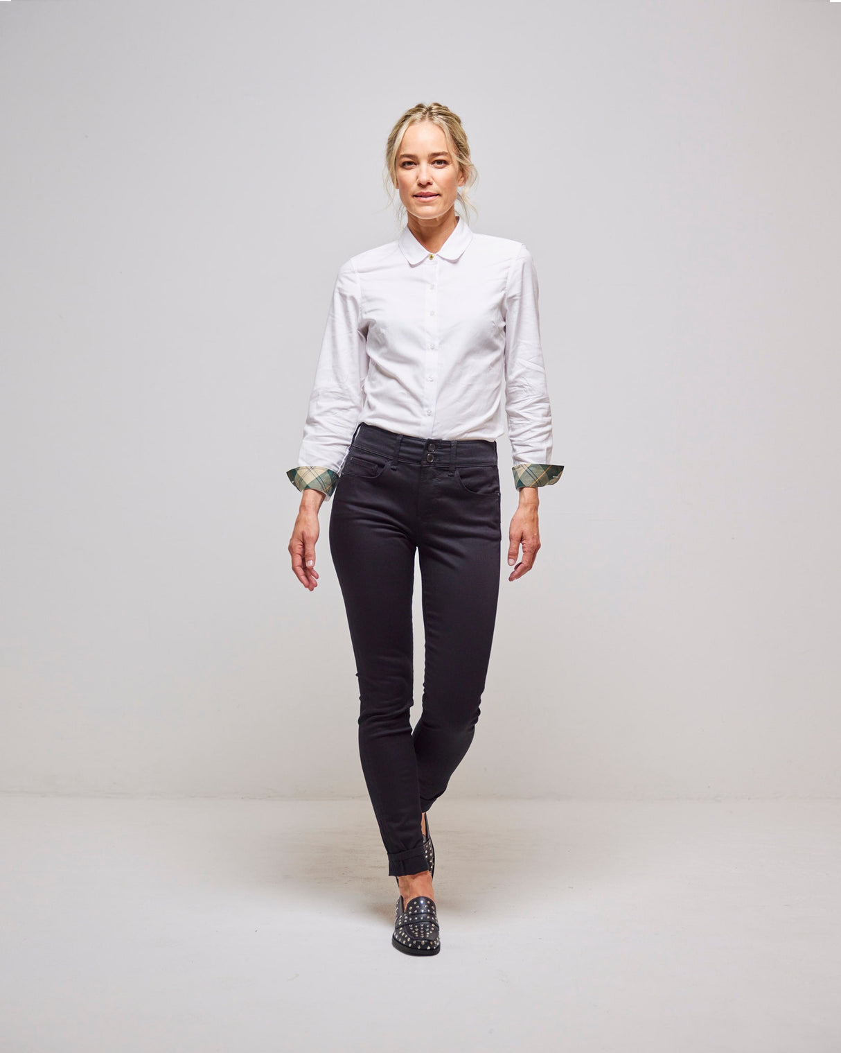 Black Push In Secret Skinny Jeans