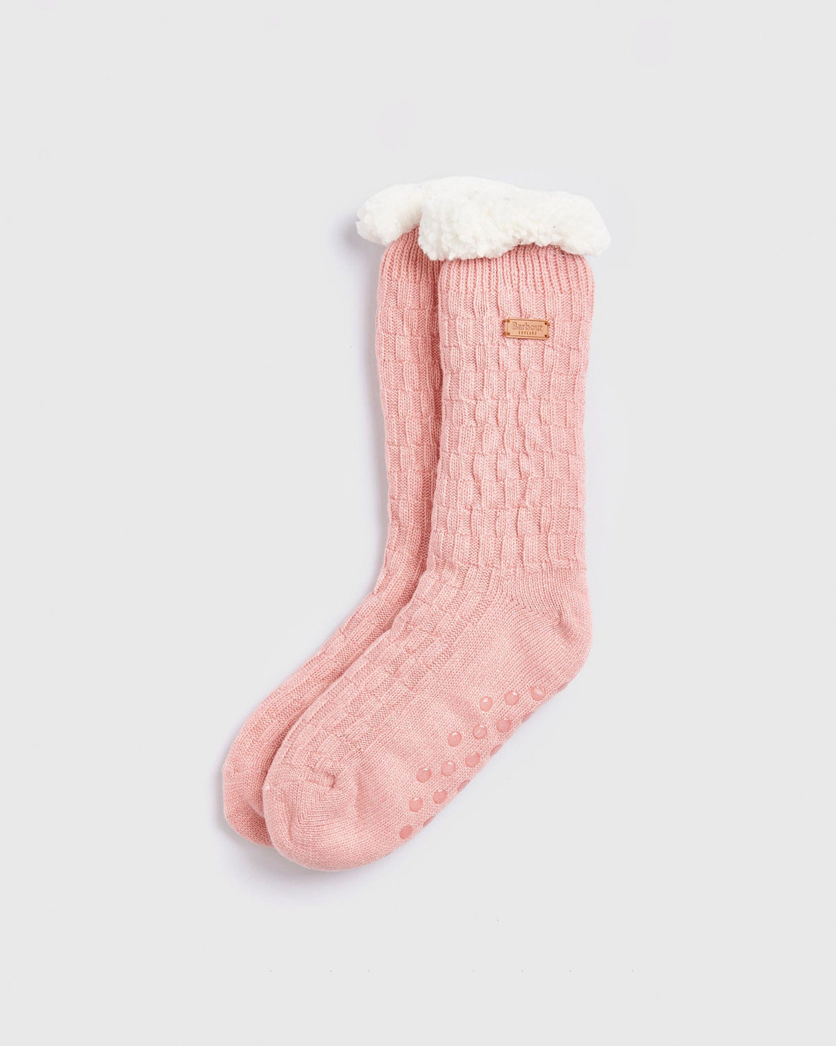 Dusty-Pink-Cable-Knit-Lounge-Socks