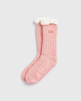 Dusty-Pink-Cable-Knit-Lounge-Socks