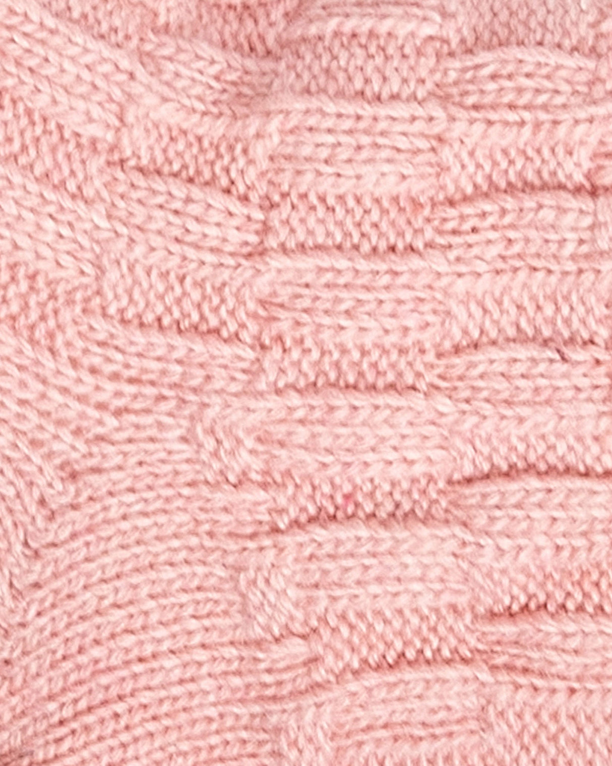 Dusty Pink Cable Knit Lounge Socks