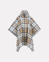 Hessian-Navy-Tartan-Portree-Hooded-Poncho