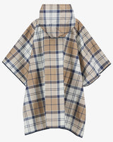 Hessian-Navy-Tartan-Portree-Hooded-Poncho