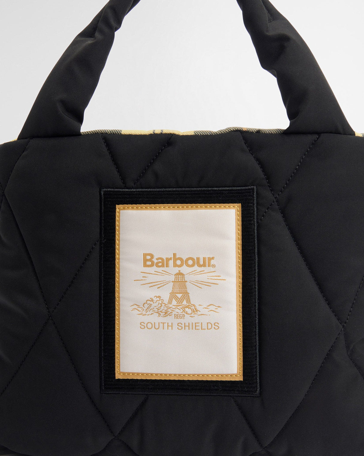 Black Barbour Mariah Mini Tote Bag